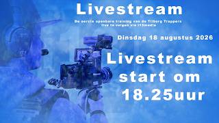 Livestream van de eerste openbare training Tilburg Trappers 2026-2027