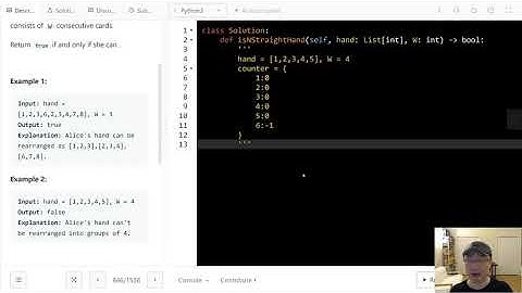 846. Hand of Straights | English | Medium
