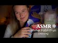 ASMR Winter FabFitFun Unboxing Cozy Tapping Rambles 