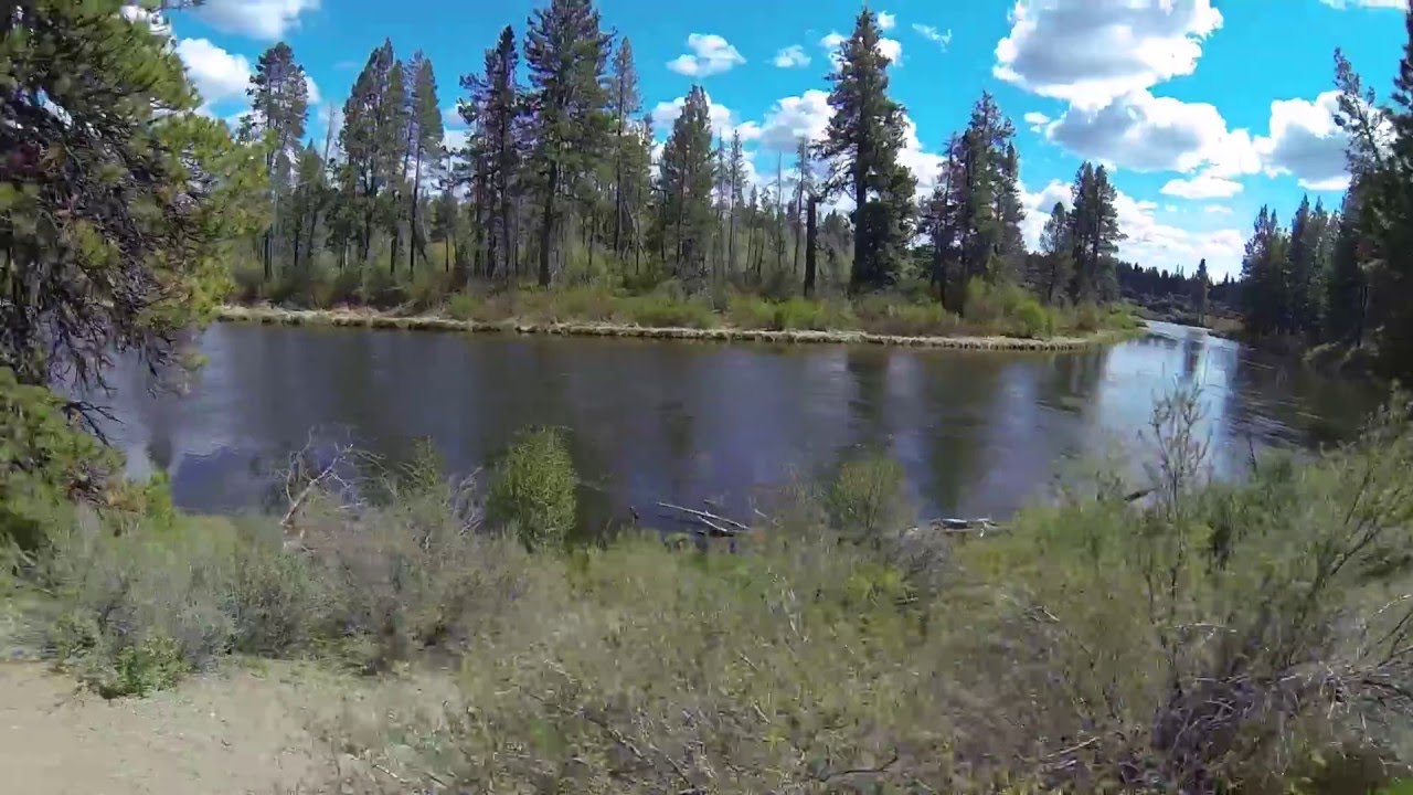 Biking in Deschutes National Forest. Deschutes River Trail. Bend, Oregon YouTube