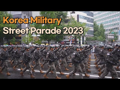 Korea Military Street Parade 2023. 대한민국 국군의날 시가행진. 2023년 9월 26일