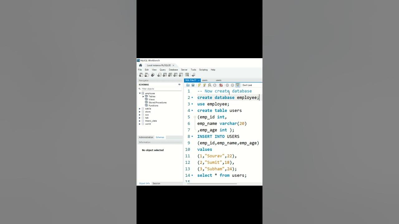 How to add comment in SQL #viralvideo #sqlinterview - YouTube