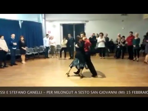 OpenDay Claudia Rossi e Stefano Ganelli a Spazioarte (tango "El flete" J. D'Arienzo)