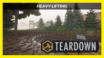 TEARDOWN GAMEPLAY WALKTHROUGH SIDE MISSION (HEAVY LIFTING) #teardown