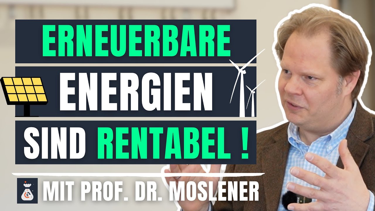 Erneuerbare Energien sind rentabel! | Prof. Dr. Moslener (Frankfurt School)