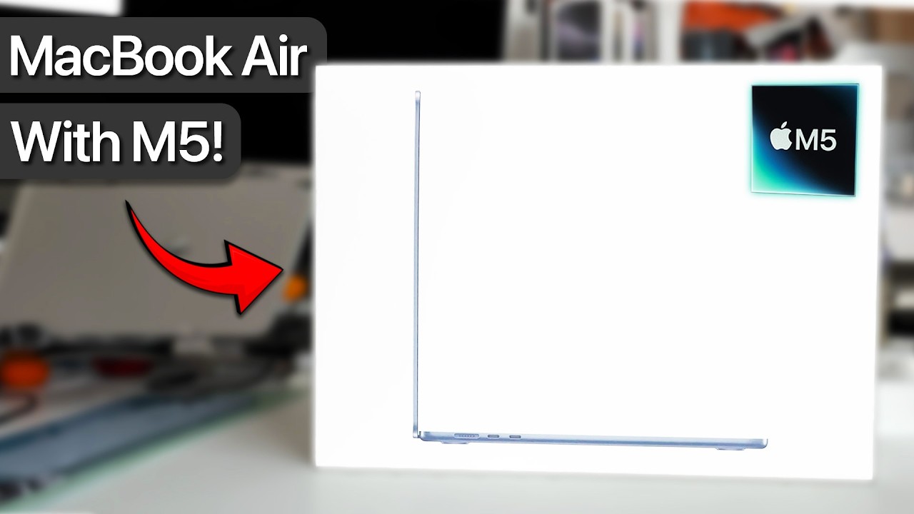MacBook Air M5 Unboxing | Light & Clean!