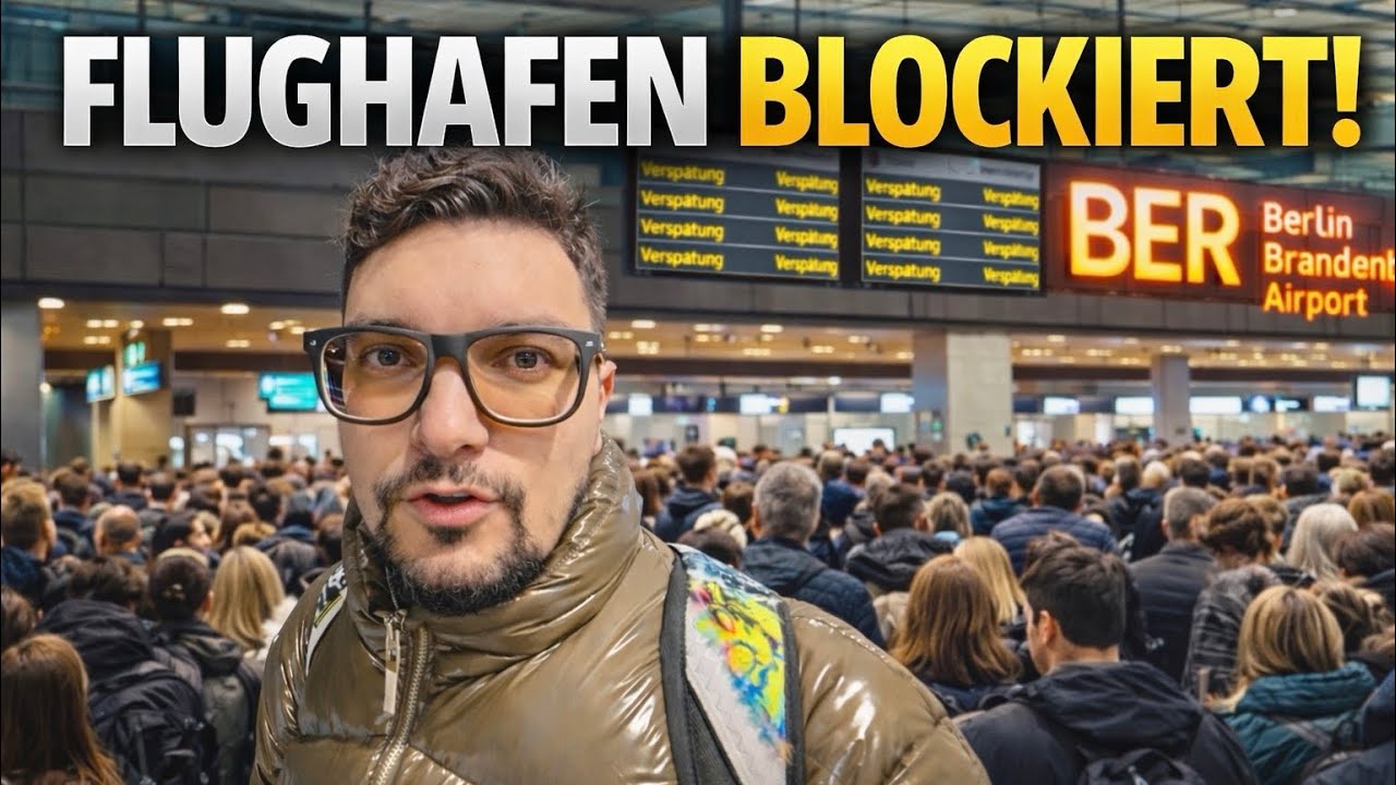 Flughafen BER blockiert! – Chaos in Berlin 😱
