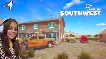 STARTING NEW RANCH 👩‍🌾🌵 SOUTHWEST RANCH SIMULATOR PART 1