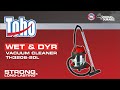 TOHO WET &amp; DRY VACUUM CLEANER TH3206 - 20L