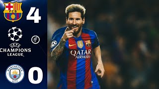 Barcelona Vs Manchester City◽ 4-0 ◽Messi Hattrick 🔥 ◽ Barcelona Classic by F For Football 2 1,630 views 2 years ago 10 minutes, 25 seconds