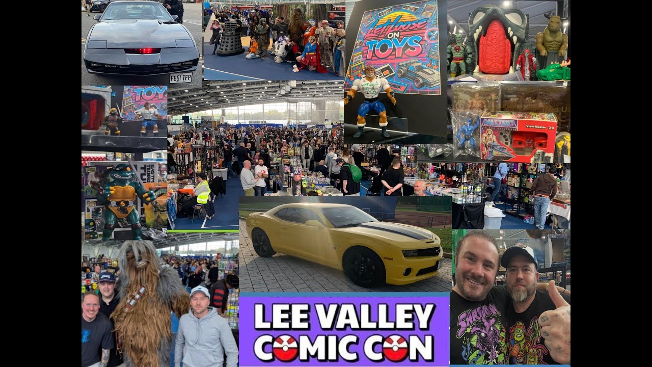 LEEVALLEY COMIC-CON 2025 come with me on my journey to see some awsome pieces................BANGERS