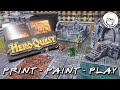 How to make and speedpaint an epic 3d printed heroquest board