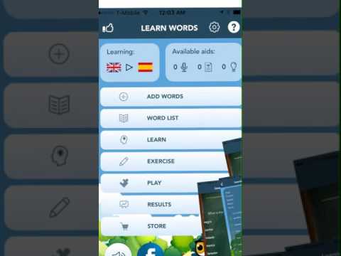 Customize Language Learning with the Learn Words App