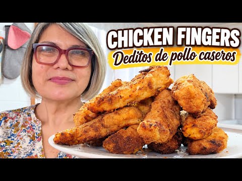 Chicken Fingers in the Air Fryer from SilvanaCocina
