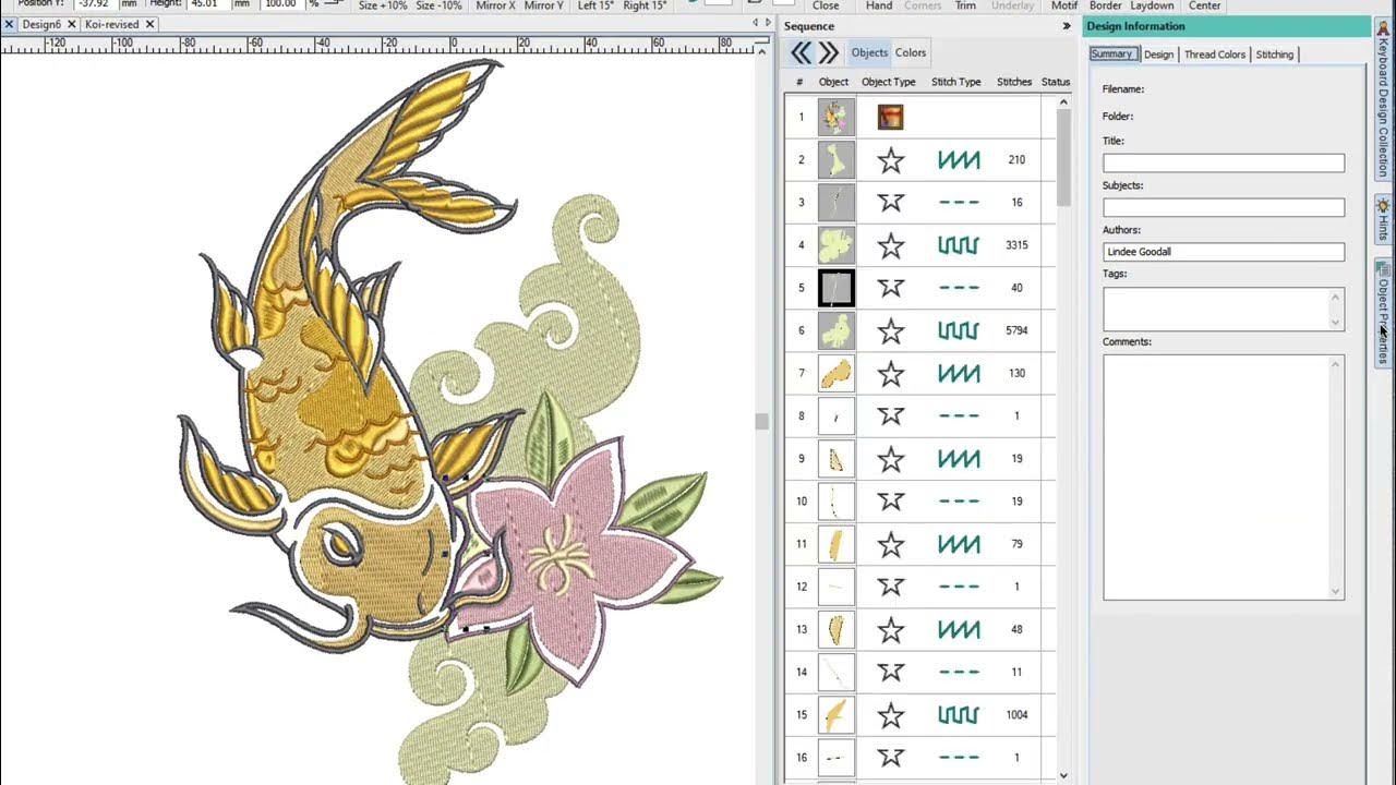 10. AutoDigitizing in Hatch Embroidery 3 YouTube