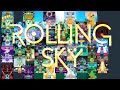 Rolling Sky All Levels (1.8.5) | Non-Themed vs Normal