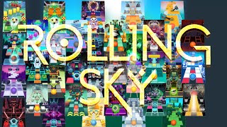 Rolling Sky All Levels (1.8.5) | Non-Themed vs Normal