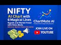 03 September 2025 | NIFTY LIVE AI Chart with 6 Magical Lines | Signals &amp; Voice Alerts | ChartMate AI