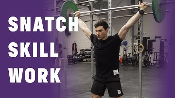 Snatch Skill Work - Drop Snatch Pause Overhead Squat