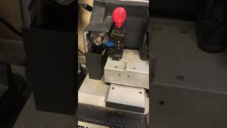 Ilco Ultracode code cutting a Schlage SC1 in ten seconds