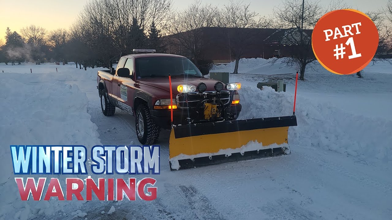 Finally Got Plowable Snow Part 1 Winter Strom Warning - YouTube