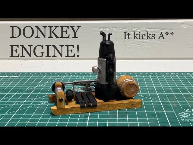 Steam Donkey Engine Plans Crow River Products 315 O Scale Twin Drum
