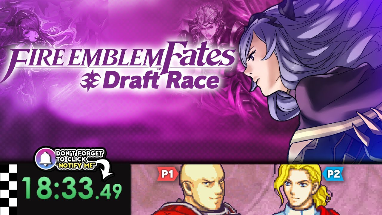 🔴 Fire Emblem Fates Conquest Lunatic Draft Race VS 