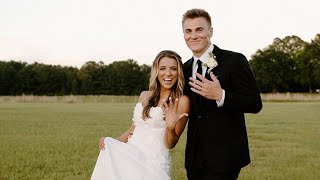 Izzy + Bo Nix | Gorgeous Southern Wedding With A Surprise Exit!