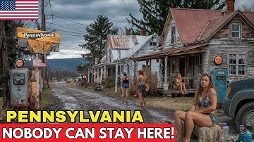 ABANDONED AMERICA!! You Won’t Believe These Ghost Towns Exist in Pennsylvania America