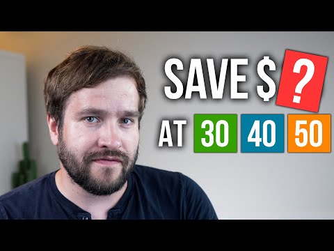 How Much Money YOU HAVE TO SAVE (By Age)