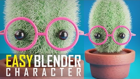 Tutorial: Cute Cactus In Blender - Part 2