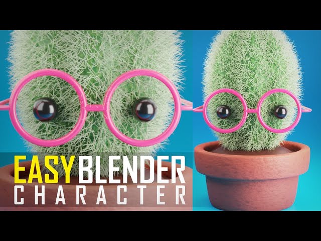 Tutorial: Cute Cactus In Blender - Part 2 - YouTube