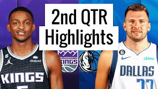 Sacramento Kings vs Dallas Mavericks Full Highlights 2nd QTR |Feb 10| NBA Regular Season 22-23