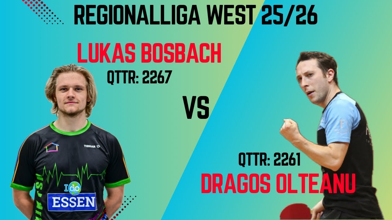 Lukas Bosbach - Dragos Olteanu | Regionalliga West 2025