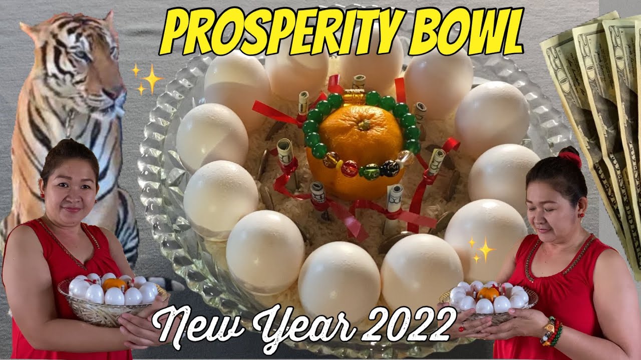 ProsperityBowl New Year Lucky Bowl How to make Simple Prosperity Bowl