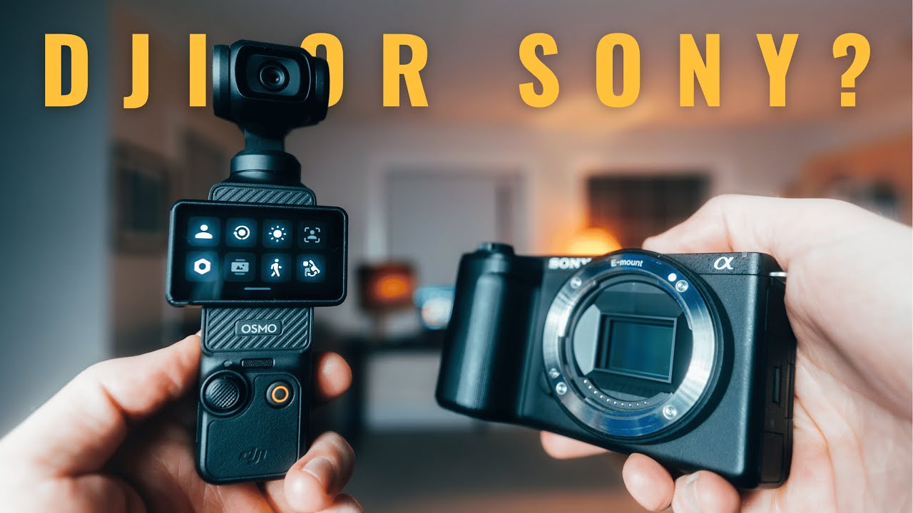 DJI Osmo Pocket 3 & sony a6700 お得セット Dji Osmo Pocket 3 Vs