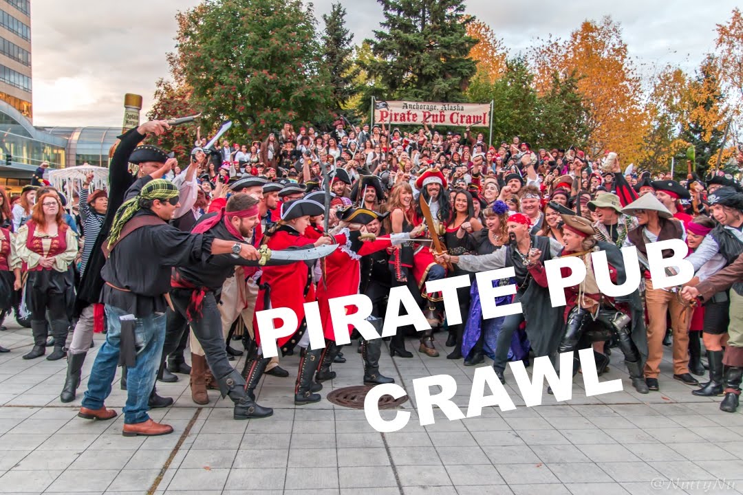 2016 Pirate Pub Crawl Anchorage, Alaska YouTube