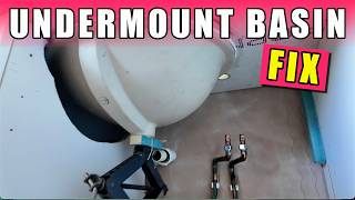 DIY Under Mount Bathroom Basin Replacement (FULL Process) | Remove & Install Sink Step-by-Step