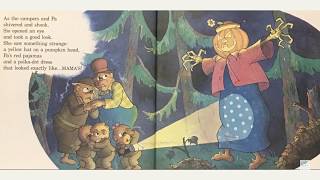 Berenstain Bears And The Ghost Of The Forest - Story Book Read Aloud - With Music - Character Voices