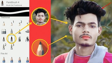 #video Face Ko Smooth aur Gora Kaise Kare Autodesk me | autodesk sketchbook editing | face smooth