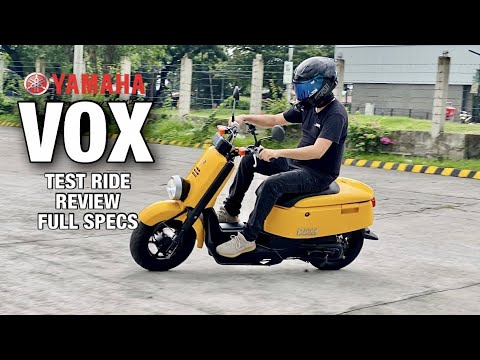 Yamaha VOX (C3) Test Ride Full Specs ‪@yamahaph‬ - YouTube