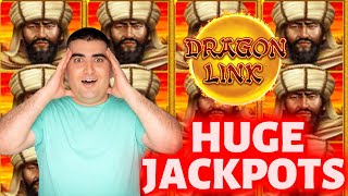 My BIGGEST JACKPOT On Dragon Link Silk Road Slot Machine