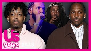 21 Savage & Pusha T React To Drake & Kendrick Lamar Drama