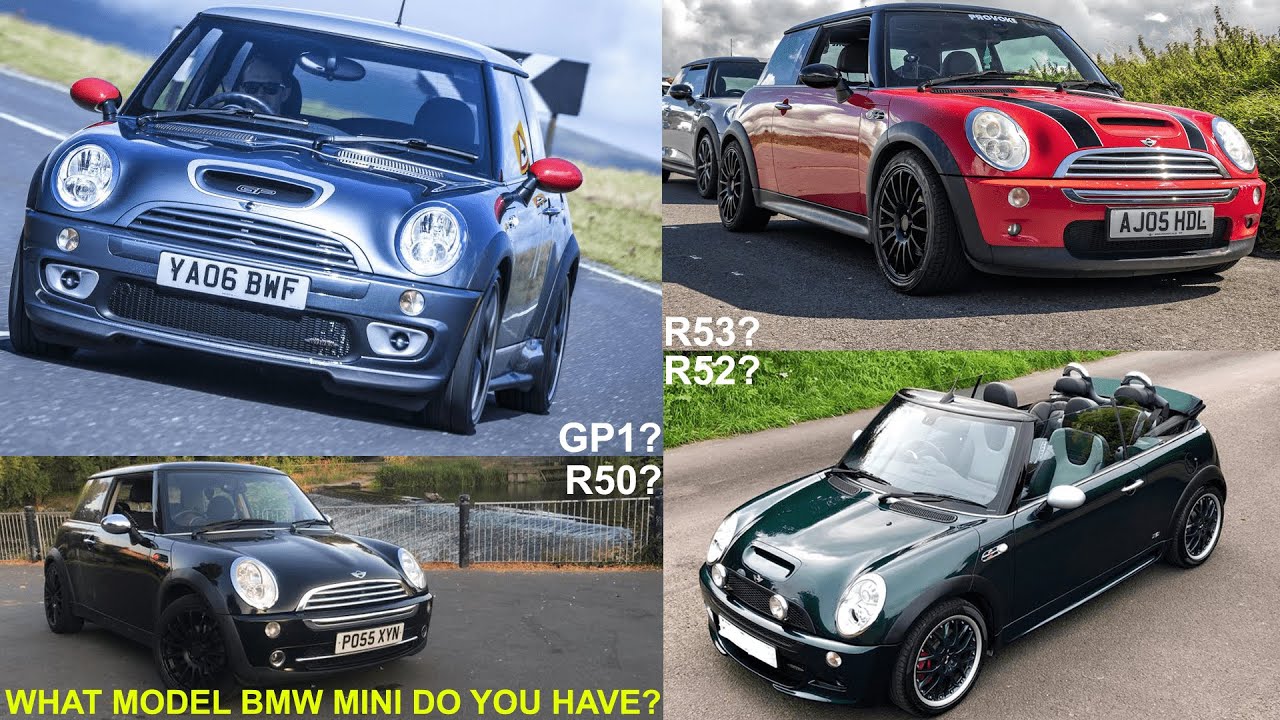 What Model BMW Mini Do I Have? (Gen. 1 - R50, R52, R53)