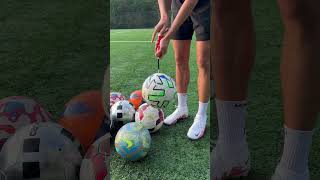 ASMR Practice ⚽️🔊 #asmr #asmrsounds #football #futbol #satisfying #soccer #asmrvideo #trending