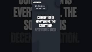 Scrolling Text Animation | Scroll Animation | #html  #css