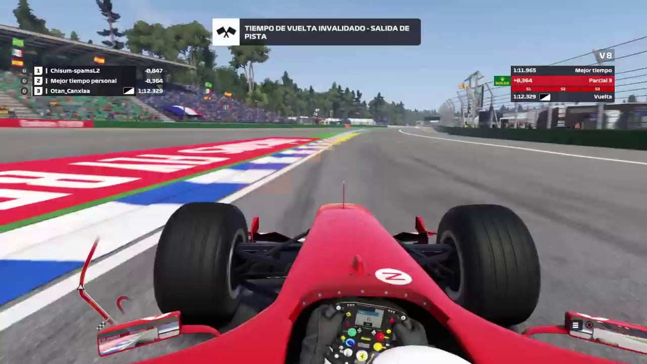F1 - Flying laps Hockeinhem - YouTube