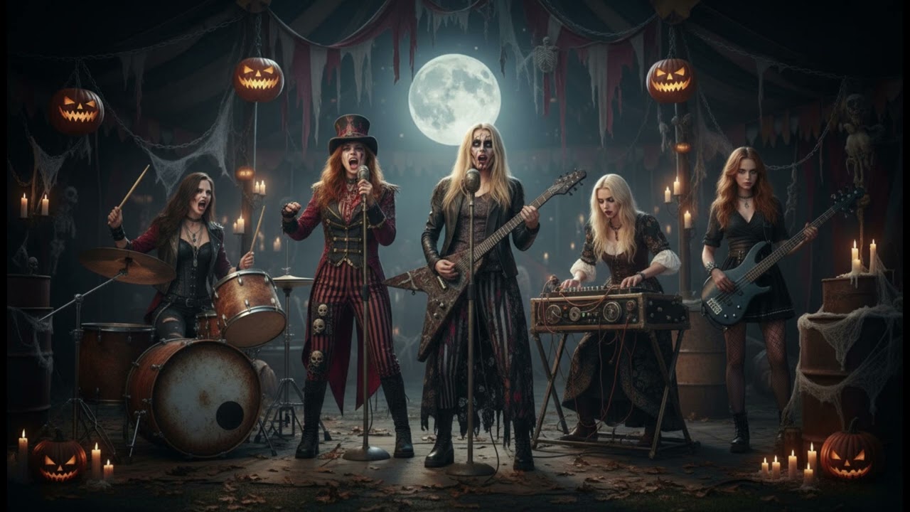 Haunted Carnival – A Theatrical Halloween Metal Symphony | AIzSolution