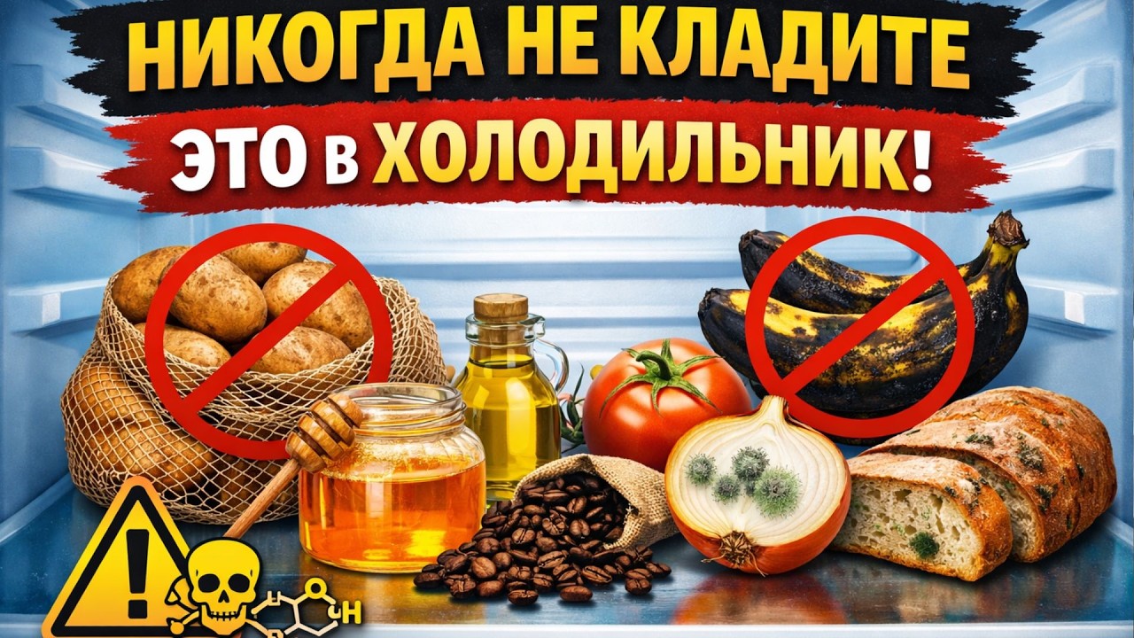 10 Продуктов, Которые Нельзя Хранить в Холодильник#здоровоепитание #правильноепитание #советврача