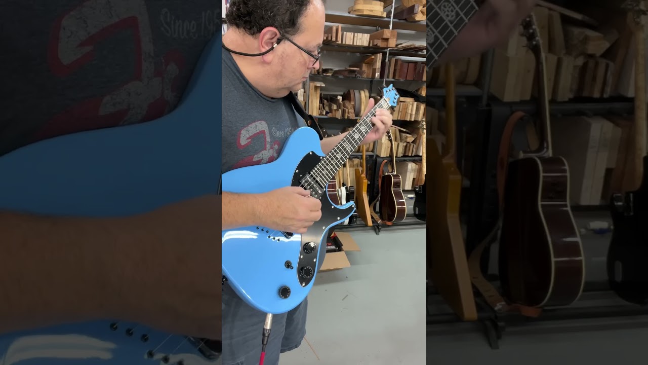 Testing out a VCS CrossRoads Deluxe! Almost ready!!! Powered by Lollar Imperials!